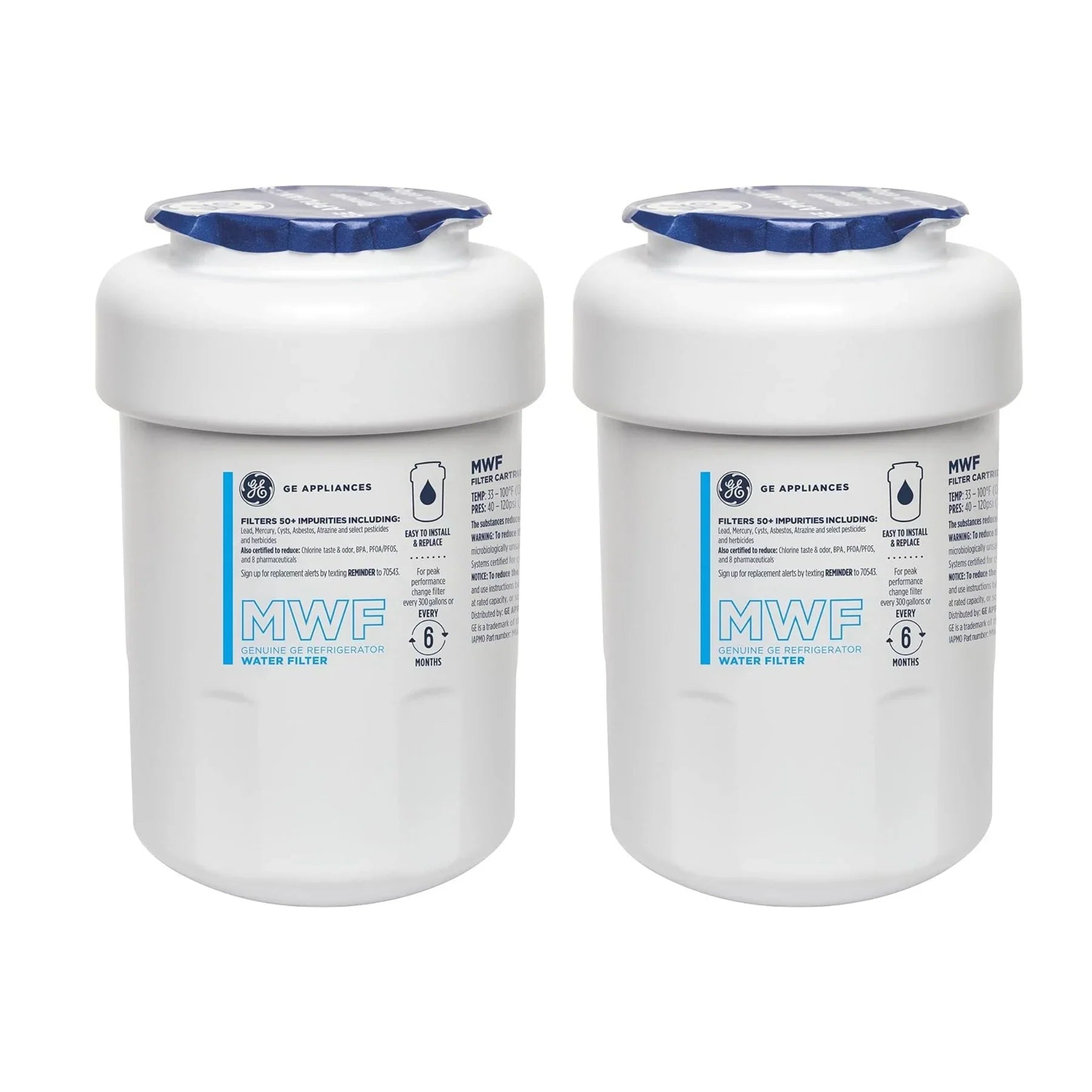 GE MWF Water Filter Replacement – Fits with GE MWF, GWF, GWFA