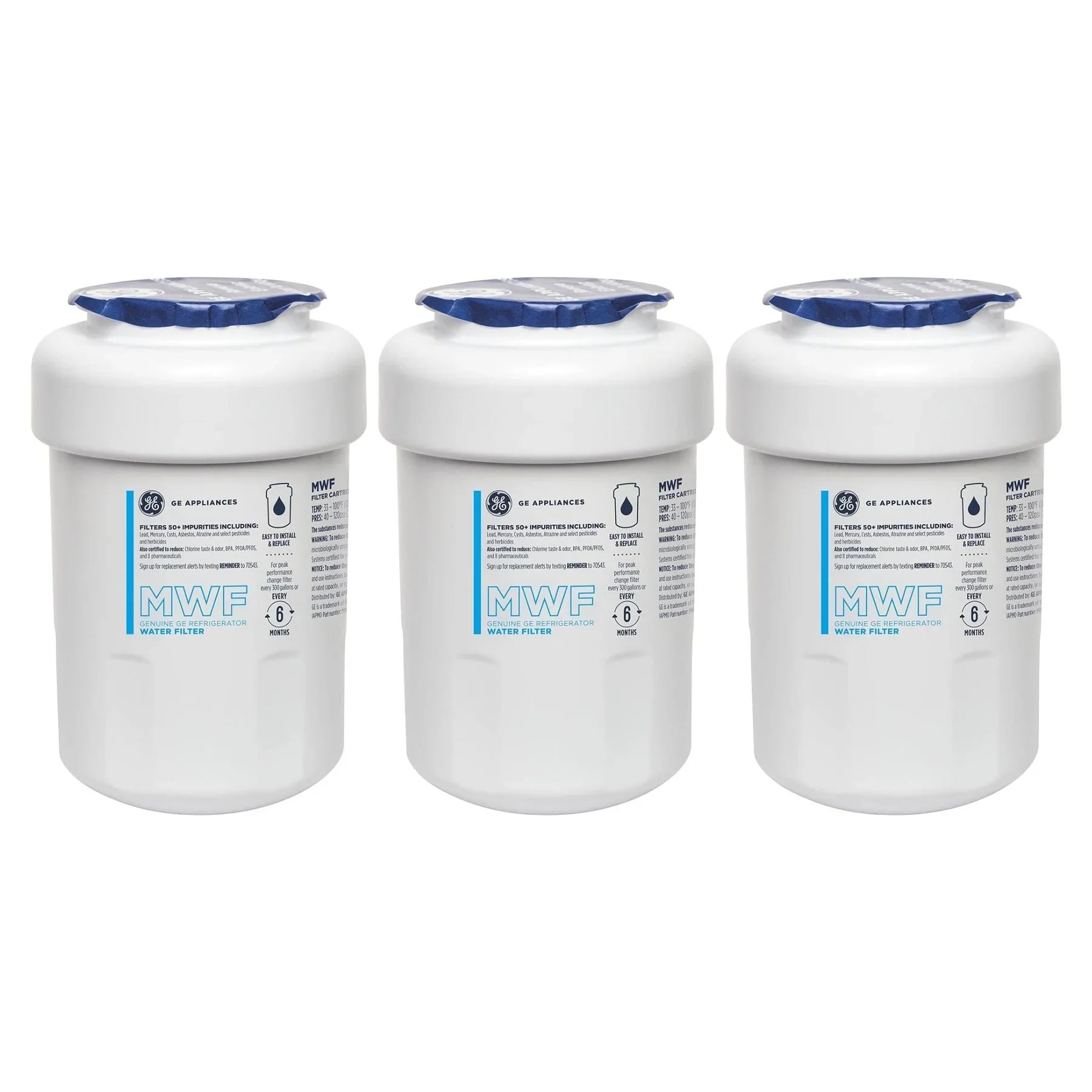 GE MWF Water Filter Replacement – Fits with GE MWF, GWF, GWFA